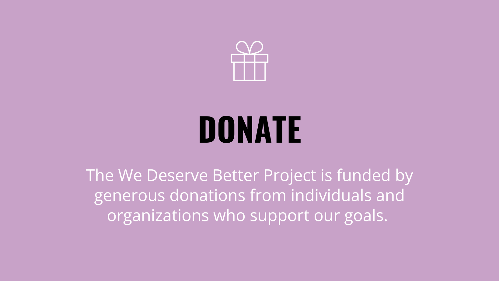 Donate